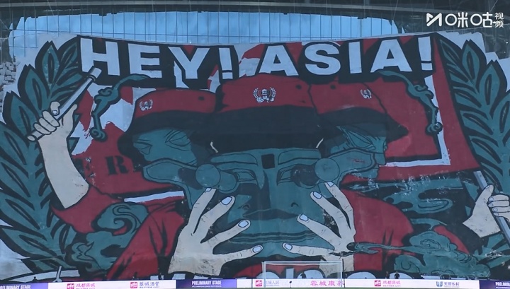 媒体人:如果成都主场还搞下一次大tifo,那应该搞个川剧变脸